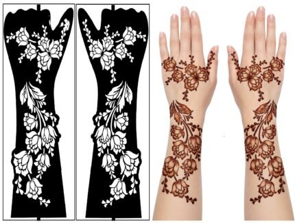Bridal Henna Stencils