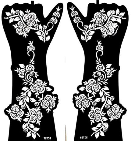 Bridal Henna Stencils