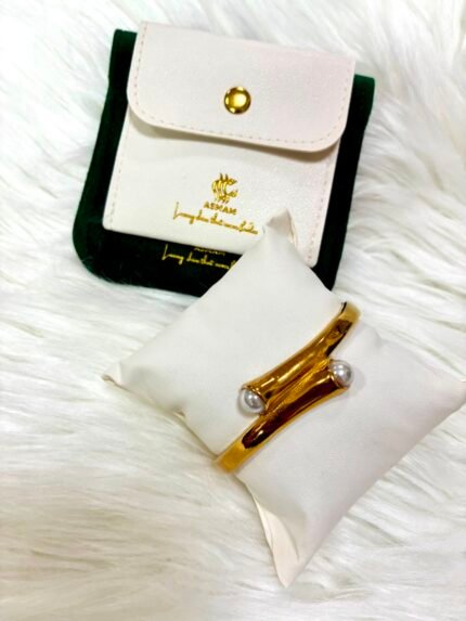 Golden and Pearl Bangle