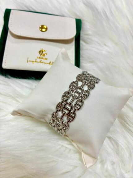 ASMAM Silver Chain bangle