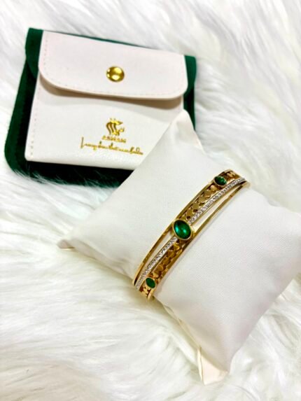 ASMAM Emerald Aura Bangle