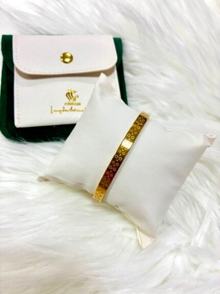 Classic Monogram Cuff Bangle